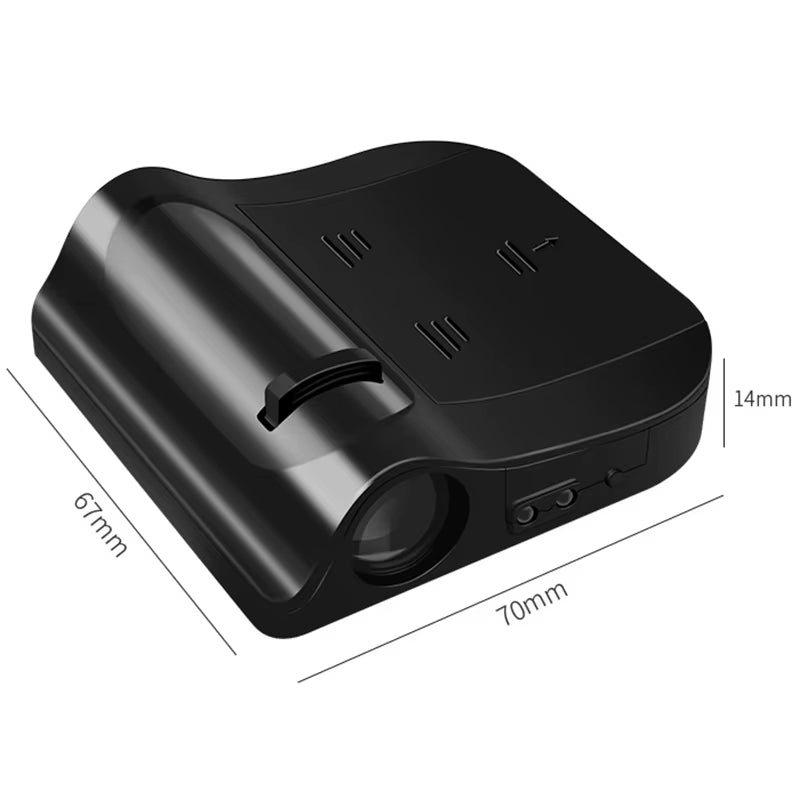 1PC Wireless Led Car Door Welcome Laser Projector Logo Ghost Shadow Night Lights No Magnet DC 5V Courtesy Lamp Car Accessories