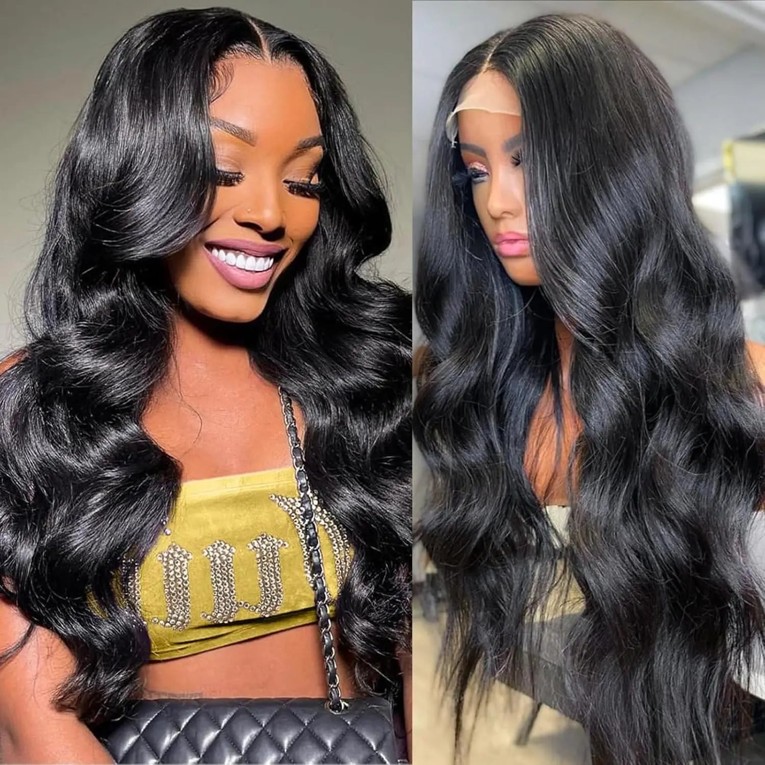 13X4 Lace Front Wigs Human Hair Body Wave 13X6 Transparent Lace Frontal Wigs Glueless Body Wave Human Hair Wigs for Women