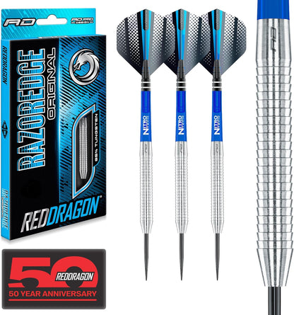 Razor Edge Original 26G Tungsten Darts with Flights and Stems