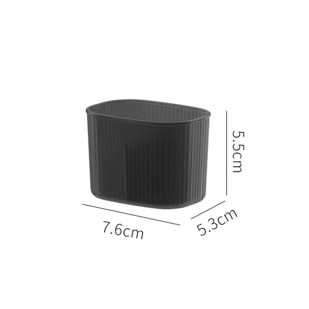 Desktop Cosmetics Storage Box Toiletries Cotton Swab Container Bathroom Accessories Brushes Makeup Organizer Case Lipsticks Box