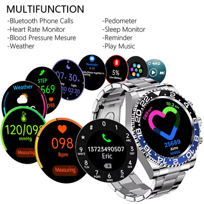 2025 New Men'S Smart Watch 1.3" AMOLED HD Screen GPS Exercise Tracking Heart Rate Bluetooth Call Fashion Women'S Smart Watch
