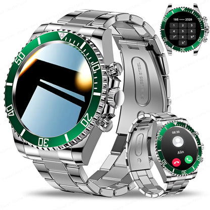 2025 New Men'S Smart Watch 1.3" AMOLED HD Screen GPS Exercise Tracking Heart Rate Bluetooth Call Fashion Women'S Smart Watch