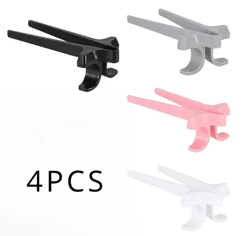 Finger Chopsticks Portable Potato Chip Snack Clip Lazy Assistant Easy to Operate Tongs Salad Food Not Dirty Hand Gaming Tools