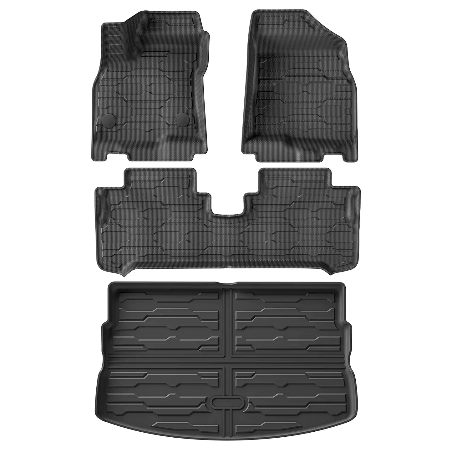 For Chevrolet Chevy Bolt EV 2022 2023 2024 Car Floor Mats Cargo Liner Trunk Pad TPE 3D Left Hand Drive